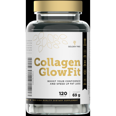 Golden Tree Collagen GlowFit Skóra, włosy i paznokcie 69 g