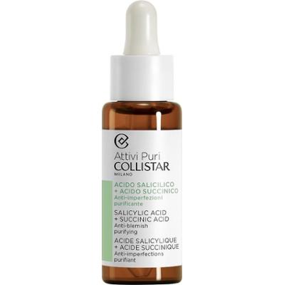Collistar Attivi Puri Salicylic Acid + Succinic Acid (drops) Serum nawilżające 30 ml
