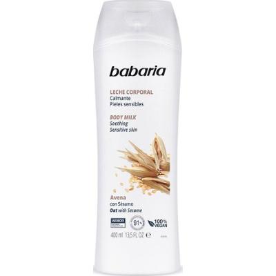 Babaria Mleczko do ciała AVENA kojące skórę wrażliwą Balsamy do ciała 400 ml Damski