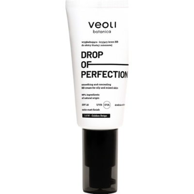 Veoli Botanica Wygładzająco - kryjący krem BB do skóry tłustej i mieszanej Kremy BB i CC 30 ml 3.0 W - Golden Beige