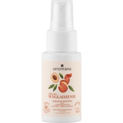 Orientana Trychologiczne wygładzające serum do włosów Liczi Glukonolakton Pektyny Kwas mlekowy 50 ml Olejki i serum do włosów