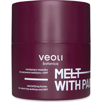 Veoli Botanica MELT WITH PASSION emulgujące masełko do zmywania makijażu i SPF Demakijaż oczu 40 g