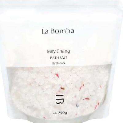 La Bomba May Chang Refill Pack Olejki i mleczka do kąpieli 750 g