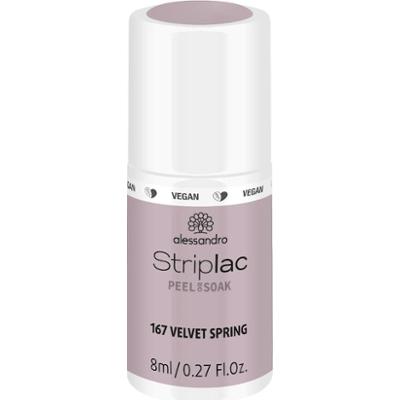 Alessandro Striplac STRIPLAC PEEL OR SOAK - VEGE Lakiery do paznokci 8 ml 167 - VELVET SPRING