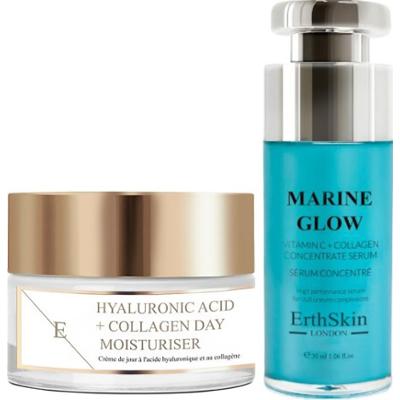 ErthSkin London Duet na dzień Marine & Collagen Serum przeciwzmarszczkowe 1 ct Damski