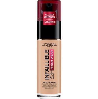 L’Oréal Paris Infaillible 32 H Fresh Wear Podkłady 30 ml 145 - ROSE BEIGE