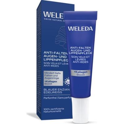 Weleda Konturujący krem pod oczy i do ust z goryczką letnią i szarotką alpejską Kremy pod oczy 10 ml