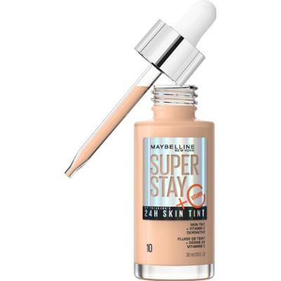 Maybelline Maybelline New York SUPER STAY 24H SKIN TINT 5.5 długotrwały podkład rozświetlający Podkłady 30 ml 10 - IVORY