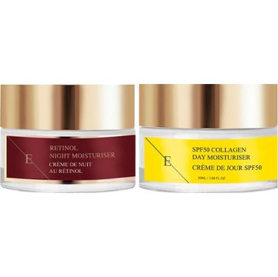ErthSkin London Zestaw Retinol + SPF50 Noc i Dzień Kremy na noc 1 ct Damski