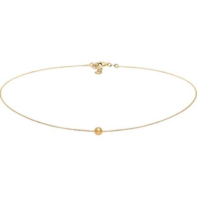 Elli Damski choker kulka Geo Look Trend ze srebra próby 925 Sterling Silver Naszyjniki 1 ct