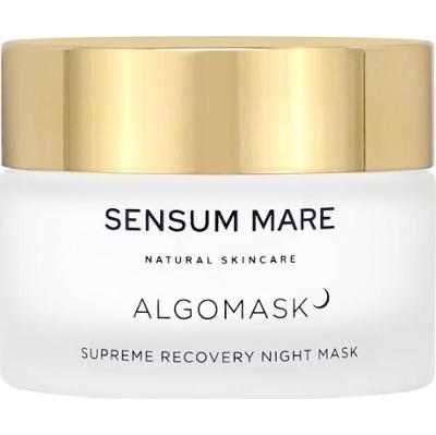 Sensum Mare ALGOMASK hydrostabilizująco regeneracyjna maska nocna w kremie o działaniu przeciwstarzeniowym Maseczki przeciwzmarszczkowe 50 ml