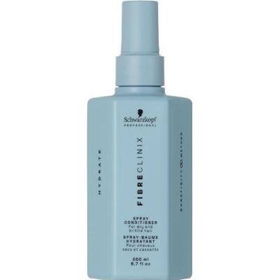 Schwarzkopf Professional Fibre Clinix Hydrate Odżywka Nawilżająca w Sprayu Lakiery do włosów 200 ml