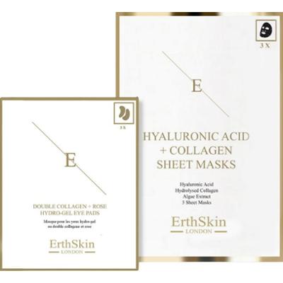ErthSkin London Zestaw do pielęgnacji oczu Double Collagen Zestawy do pielęgnacji twarzy 1 ct Damski