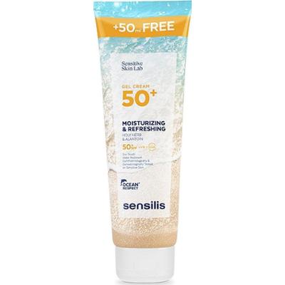 SENSILIS NAWILŻAJĄCO-ODŚWIEŻAJĄCY żel-krem SPF50+ Ochrona przeciwsłoneczna 250 ml