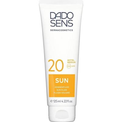 DADO SENS Dermacosmetics SUN Płyn przeciwsłoneczny SPF 20 Ochrona przeciwsłoneczna 125 ml Biały