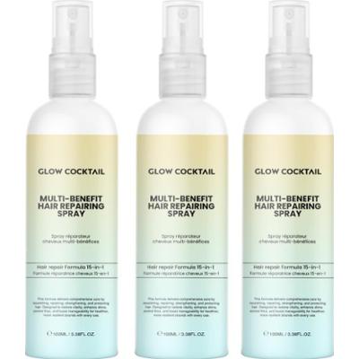 Glow Cocktail Trio lakierów do włosów Odżywki bez spłukiwania 300 ml Damski