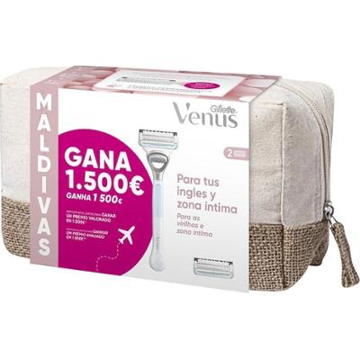 Gillette GILLETTE VENUS INTIMA MALDIVES KOSZULKA DO GOLENIA + 2 WKŁADY Golarki i depilatory 1 ct Damski