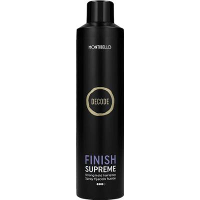 MONTIBELLO Mocny Lakier Utrwalający Finish Supreme Pianki do włosów 400 ml
