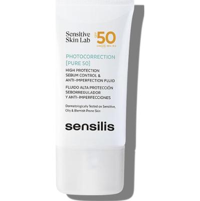 SENSILIS FOTOKORRECTION [PURE 50] Fluid o wysokiej ochronie SPF50 Ochrona przeciwsłoneczna 40 ml