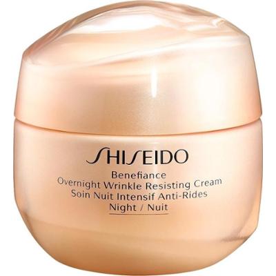 Shiseido BENEFIANCE OVERNIGHT WRINKLE RESISTING CREAM Kremy do twarzy 50 ml Damski