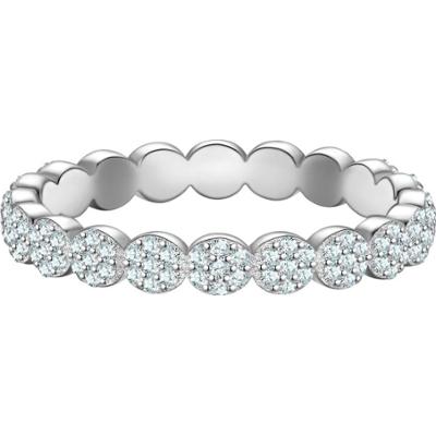 Glanzstücke München Pierscionek z Srebra Sterling w srebrze z Cyrkonia Pierścionki 1 ct Damski