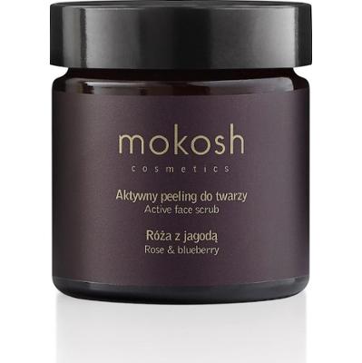 Mokosh Aktywny peeling Róża&Jagoda Peeling do twarzy 60 ml