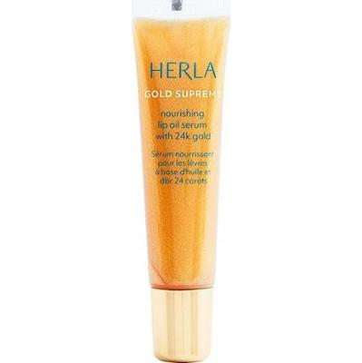 HERLA Odżywcze serum olejowe do ust z 24-karatowym złotem Balsamy do ust 15 ml Damski