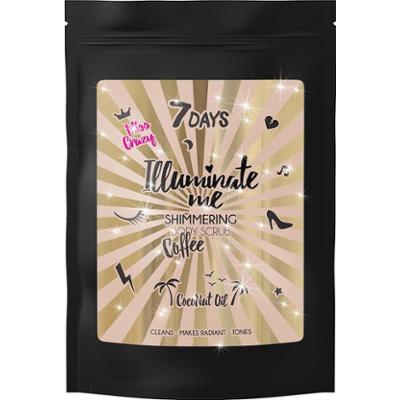 7days Illuminate Me Shimmering Coffee Body Scrub Miss Crazy Peeling do ciała 200 g