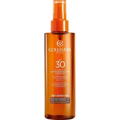 Collistar Abbronzatura Perfetta Supertanning Moisturizing Dry Oil SPF 30 Ochrona przeciwsłoneczna 200 ml
