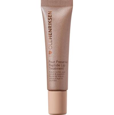 Ole Henriksen Pout Preserve Lip Treatment - Nawilżająca i przeciwstarzeniowa pielęgnacja ust Balsamy do ust 12 ml różowe złoty