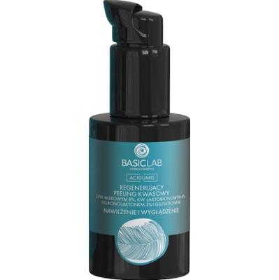 BasicLab REGENERUJĄCY PEELING KWASOWY Peeling do twarzy 30 ml