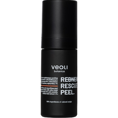 Veoli Botanica Kojąco-wygładzający peeling na naczynka z ultradelikatnym kompleksem kwasowym 9% i ekstraktem z liści wąkroty azjatyckiej 1% Peeling do