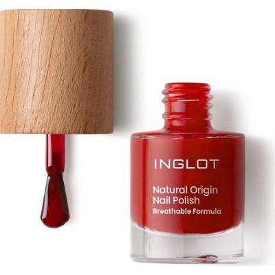 Inglot Natural Origin Lakiery do paznokci 8 ml TIMELESS RED 009