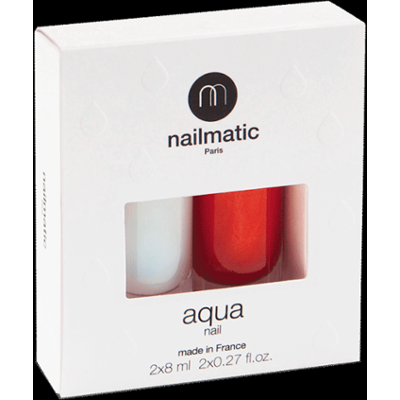 Nailmatic Capucine Lakiery do paznokci 16 ml BASE + TOP + CAPUCINE