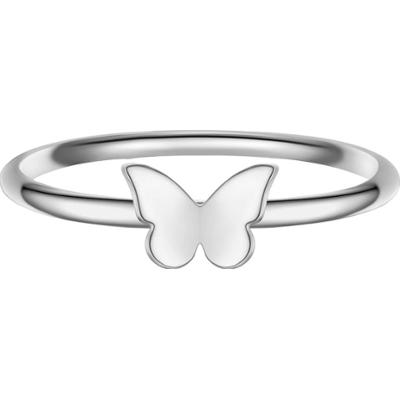 Glanzstücke München Pierscionek Motyl z Srebra Sterling w srebrze z Pierścionki 1 ct Damski