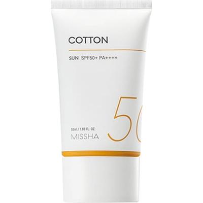 Missha MISSHA ALL AROUND SAFE BLOCK COTTON SUN Ochrona przeciwsłoneczna 50 ml