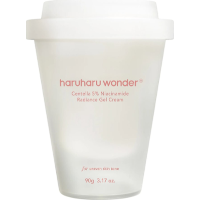 Haruharu Wonder Centella 5% Niacinamide Radiance Gel Cream Kremy do twarzy 90 g