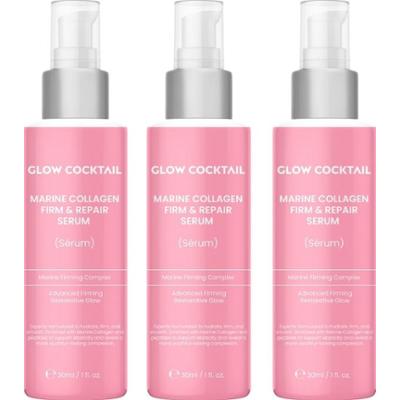 Glow Cocktail Trio serum naprawczego kolagenu Kolagen do twarzy 90 ml Damski