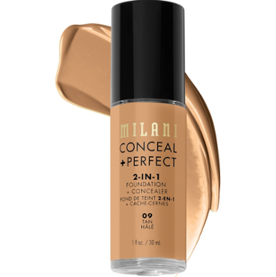 Milani Conceal + Perfect 2-in-1 Foundation + Concealer Podkłady 30 ml TAN