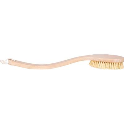 HHUUMM Szczotka do masażu ciała na sucho- włókno tampico, wersja podwójnie gięta No.6 Akcesoria do pielęgnacji 1 ct