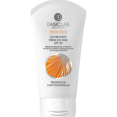 BasicLab Dermocosmetics Protecticus Ochronny Krem do rąk SPF 30 PA++++ Kremy do rąk 75 ml