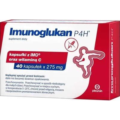 Imunoglukan P4H 275mg x 40 kapsułek