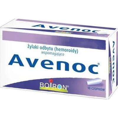 AVENOC czopki x 10 sztuk