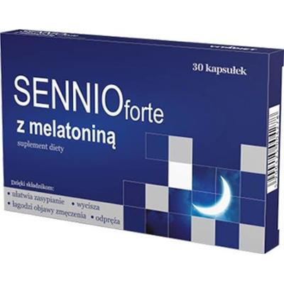 SENNIO Forte z melatoniną x 30 kapsułek