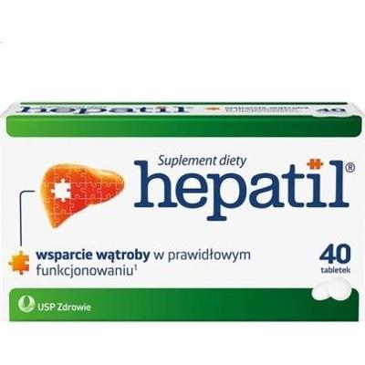 HEPATIL x 40 tabletek