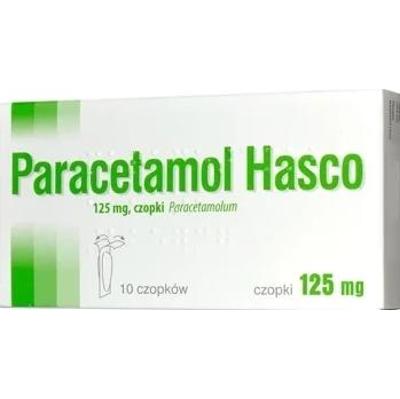 Paracetamol Hasco 125mg x 10 czopków