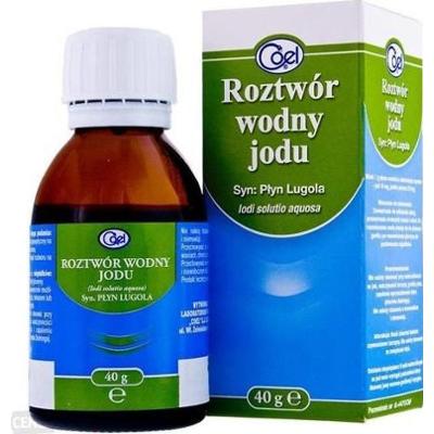Płyn Lugola roztwór wodny 40ml