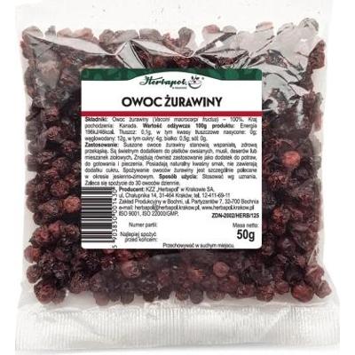 Owoc Żurawiny 50g