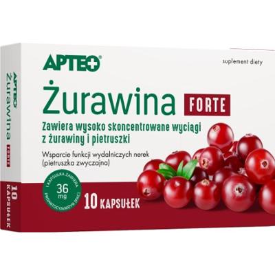 ŻURAWINA FORTE APTEO x 10 kapsułek