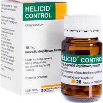 Helicid Control 10mg x 28 kapsułek